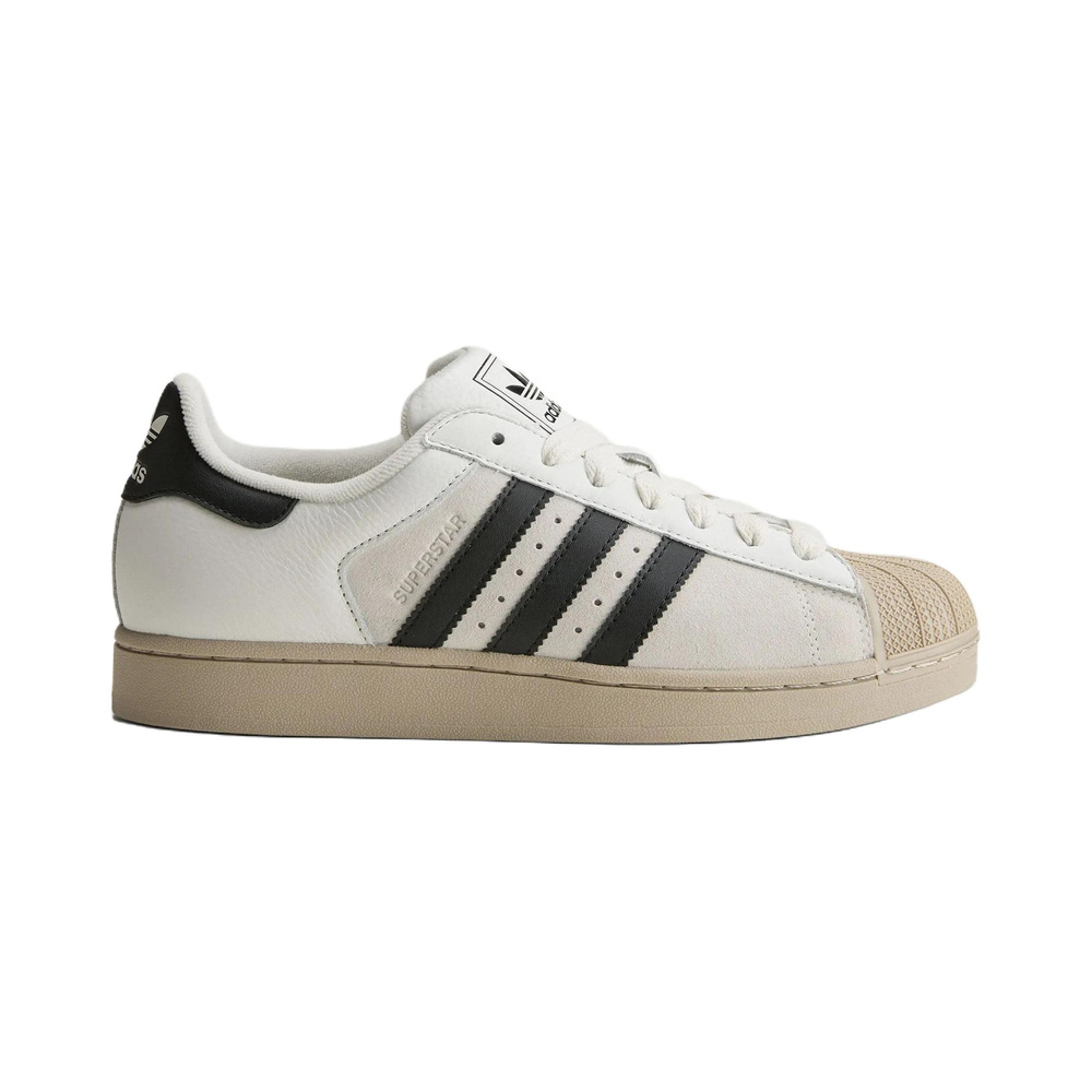 Adidas Superstar 'Bright White / Black / Khaki / Brown' Мужские