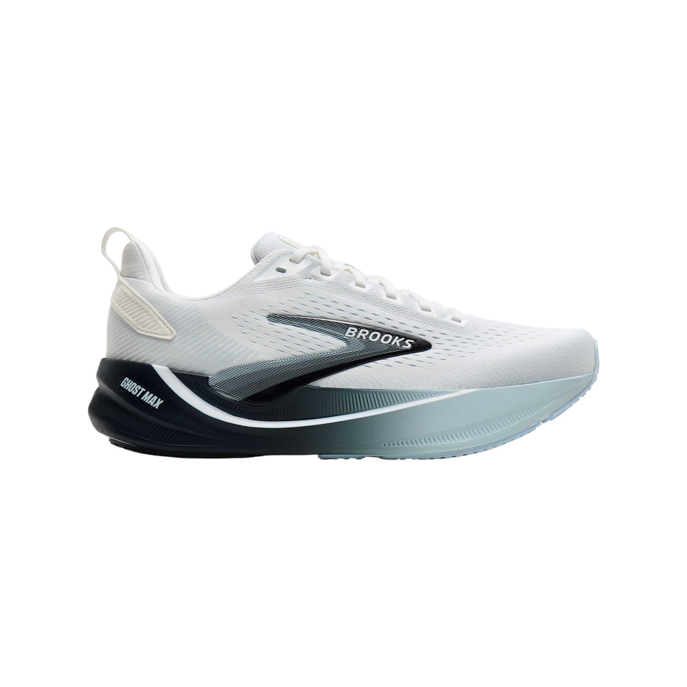 Brooks Ghost Max 'White / Navy Blue / Blue' Мужские