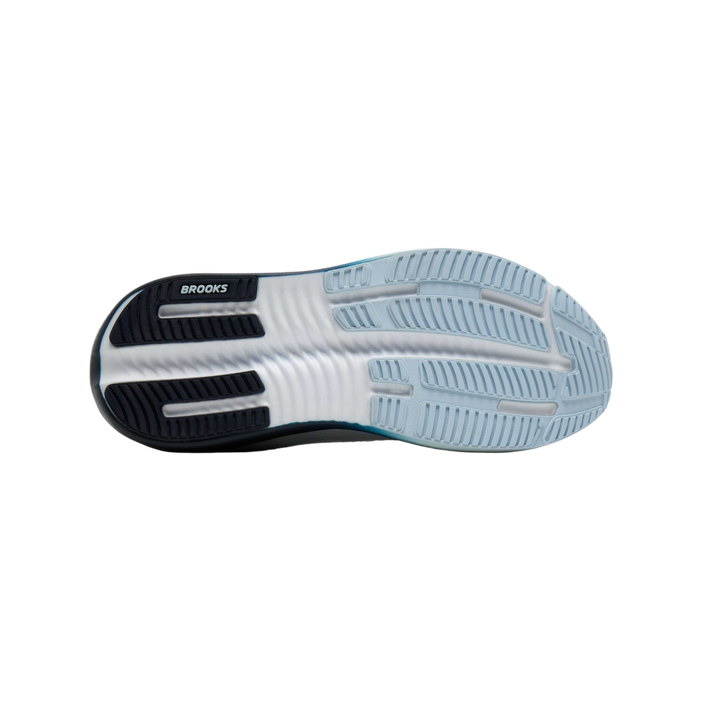 Brooks Ghost Max 'White / Navy Blue / Blue' Мужские