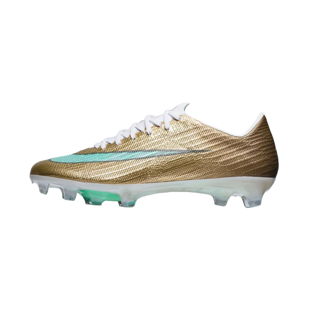 Metallic Gold / Green Glow