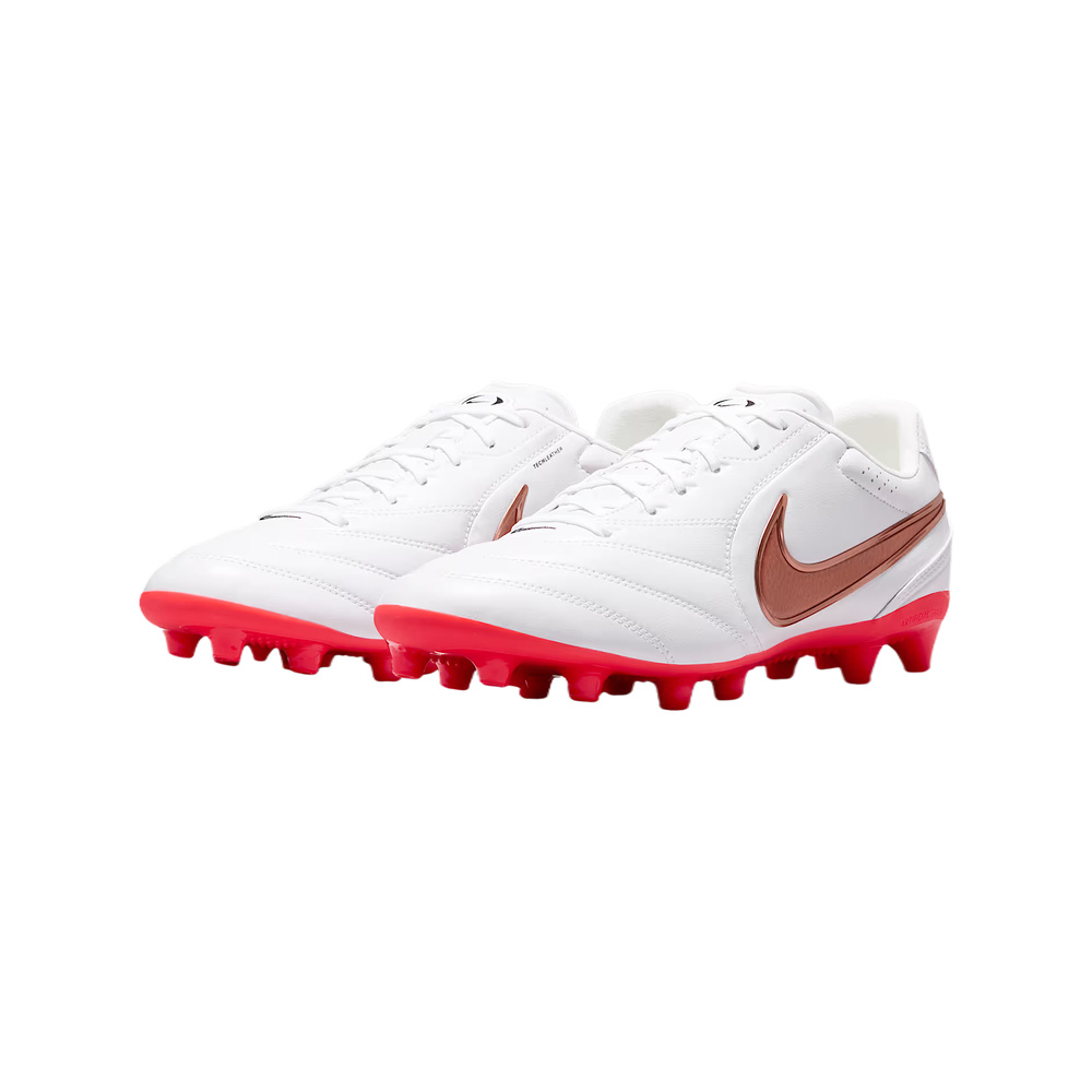 Nike Tiempo Ligera 'White / Bright Crimson / Blur' Мужские