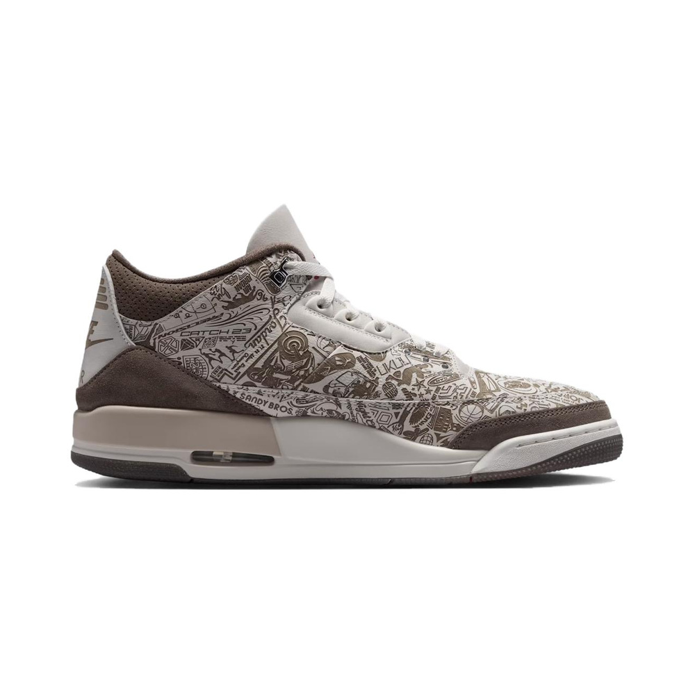 Air Jordan 3 'Phantom / Palomino / Sail / University Red' Мужские