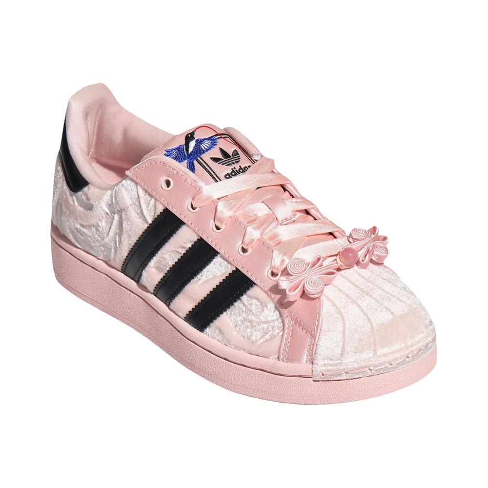 Adidas Superstar 'Light Pink / Black / Metallic Silver' Мужские