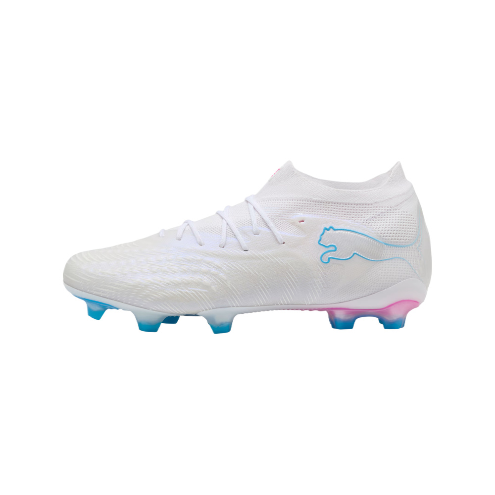 White Blue Neon Pink