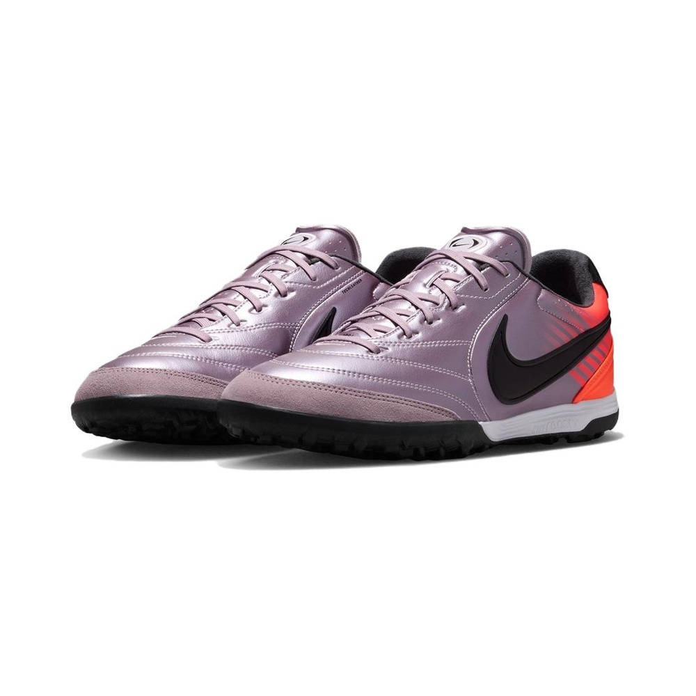 Nike Tiempo Ligera 'Bleached Lilac / Total Orange / Black' Мужские