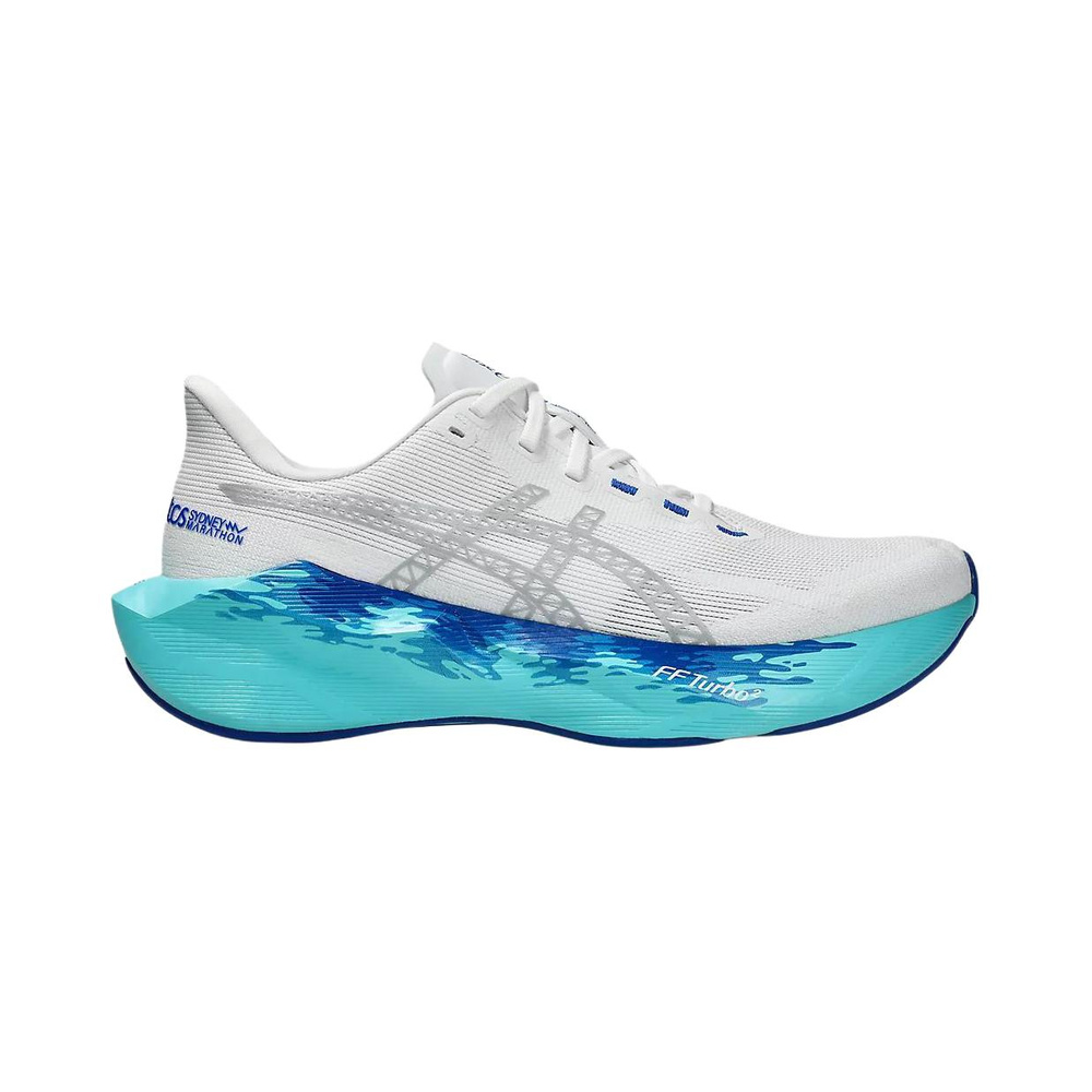 ASICS Novablast 6 'White / Mint' Мужские