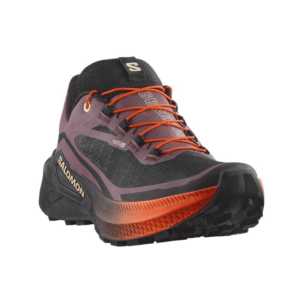 Salomon Genesis 'Black / Orange Red' Женские