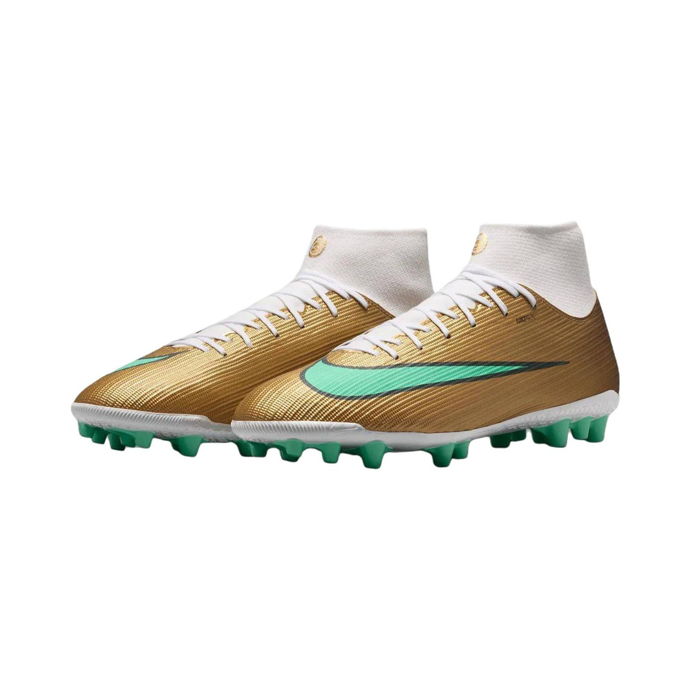 Nike Mercurial Superfly 11 'Metallic Gold / Green Glow' Мужские