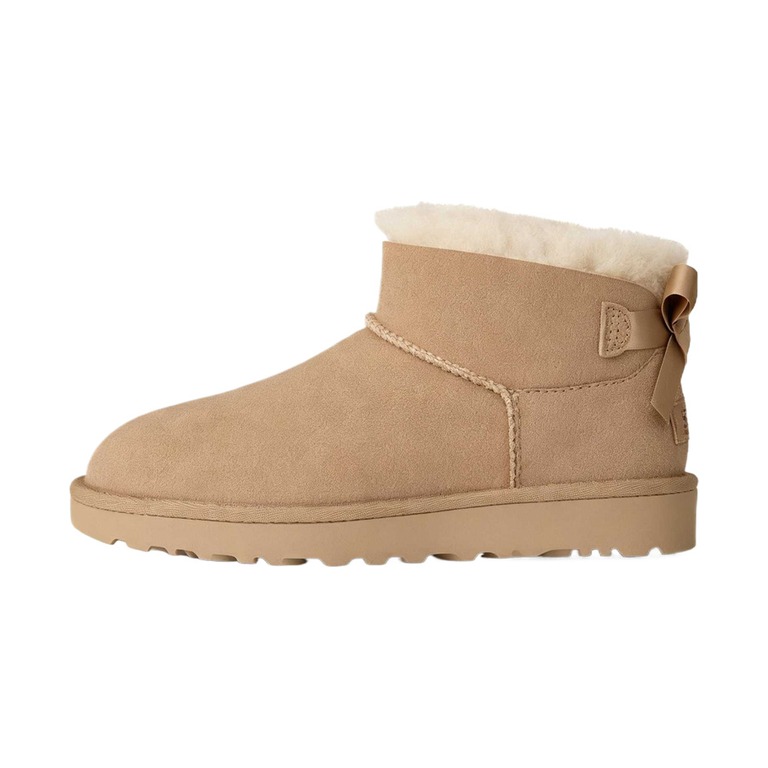 UGG Ultra Mini Bailey Bow 'Sand' Женские