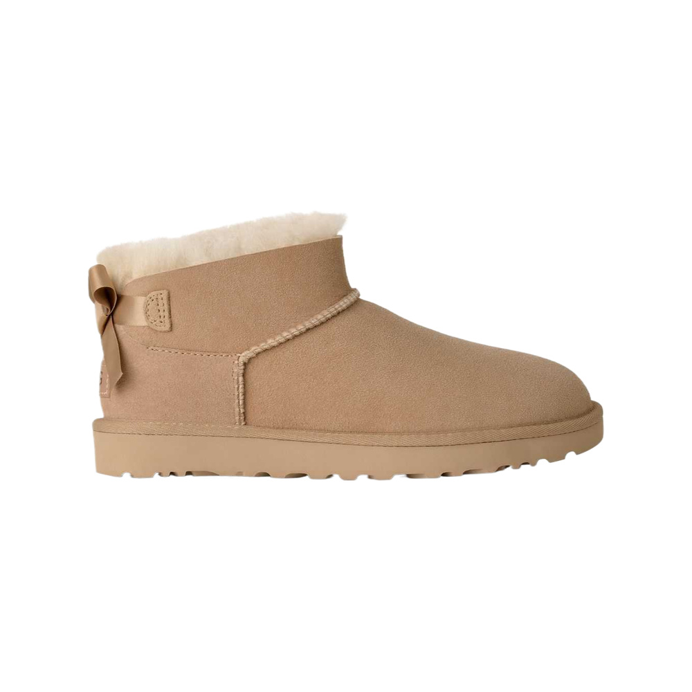 UGG Ultra Mini Bailey Bow 'Sand' Женские