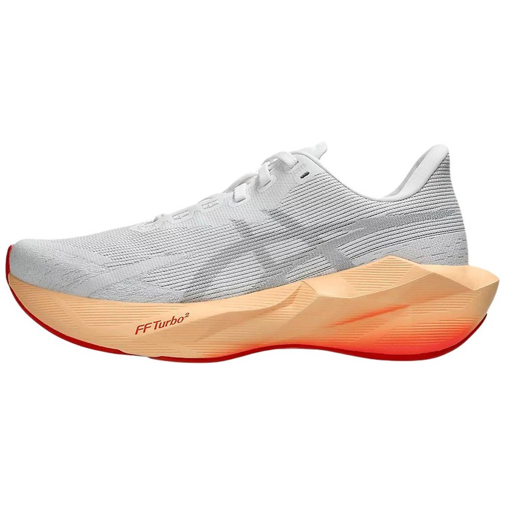 White / Bright Coral