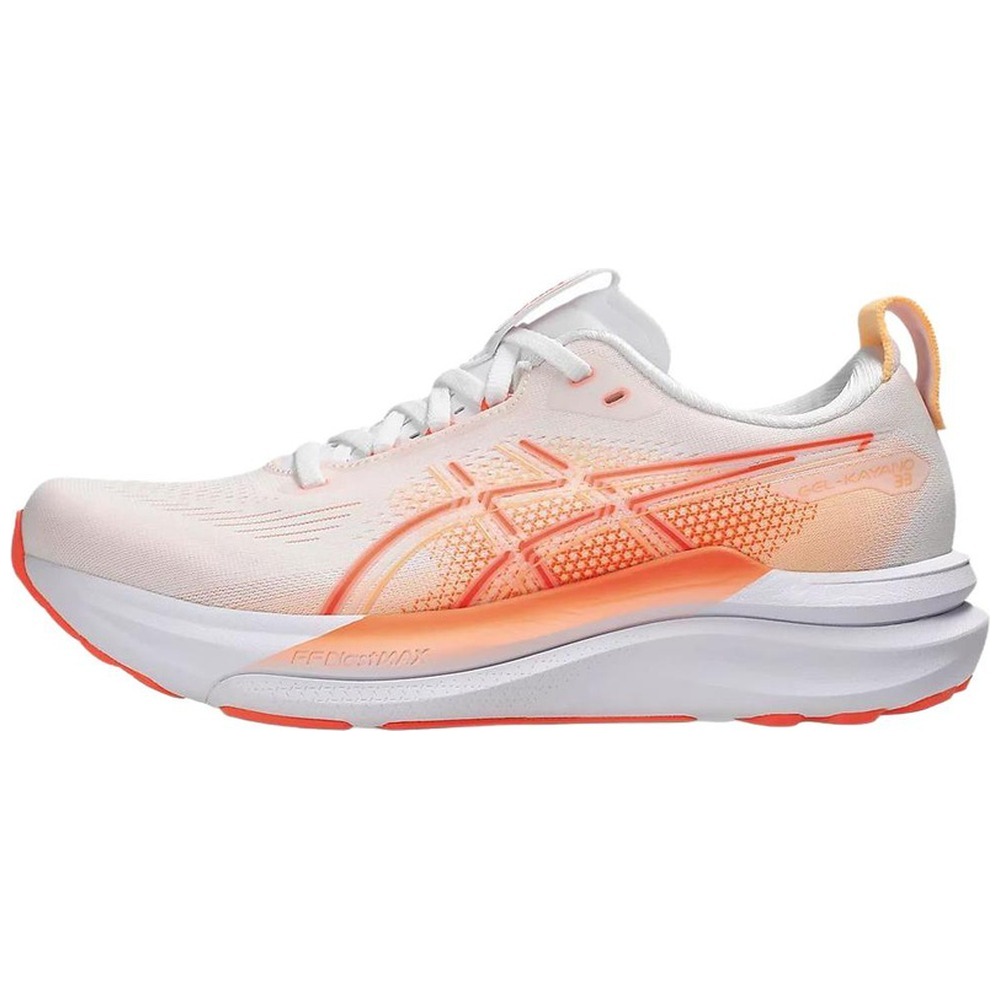White / Bright Coral