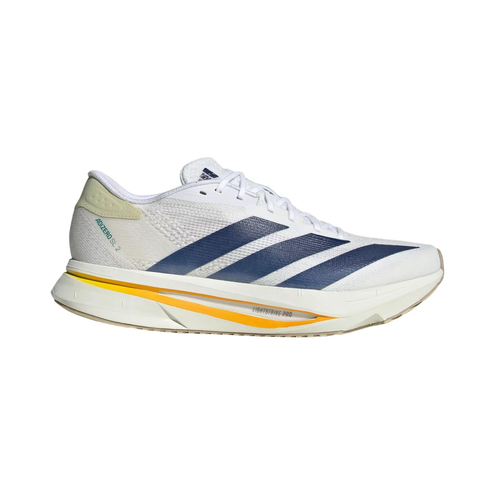 Adidas Adizero SL2 'Cloud White / Dark Navy Blue / Yellow' Мужские