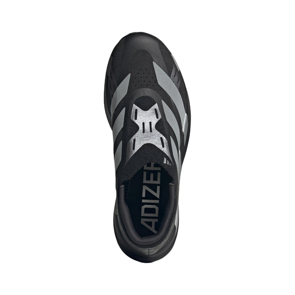 Adidas Adizero Evo SL Laceless 'Black / Metallic Silver / Metallic Grey' Мужские