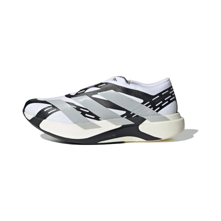 Adidas Adizero Evo SL Laceless 'White / Light Grey / Black' Мужские