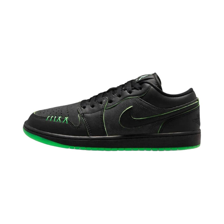 Air Jordan 1 Low 'Black / White / Pink Spell' Мужские