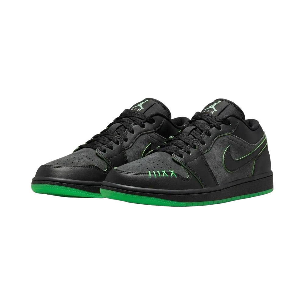 Air Jordan 1 Low 'Black / White / Pink Spell' Мужские
