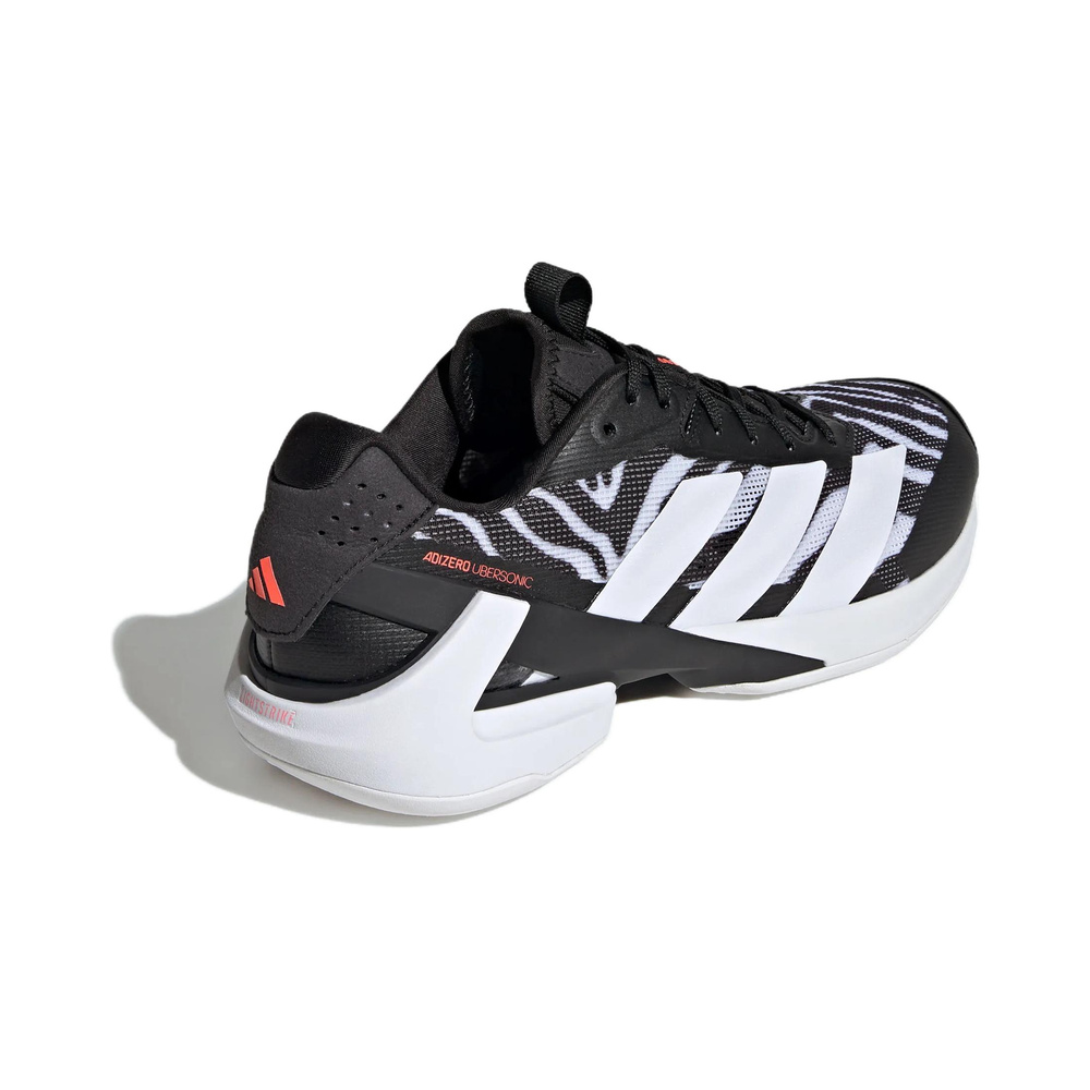 Adidas Adizero Ubersonic 5 'Black / White / Neon Red' Мужские