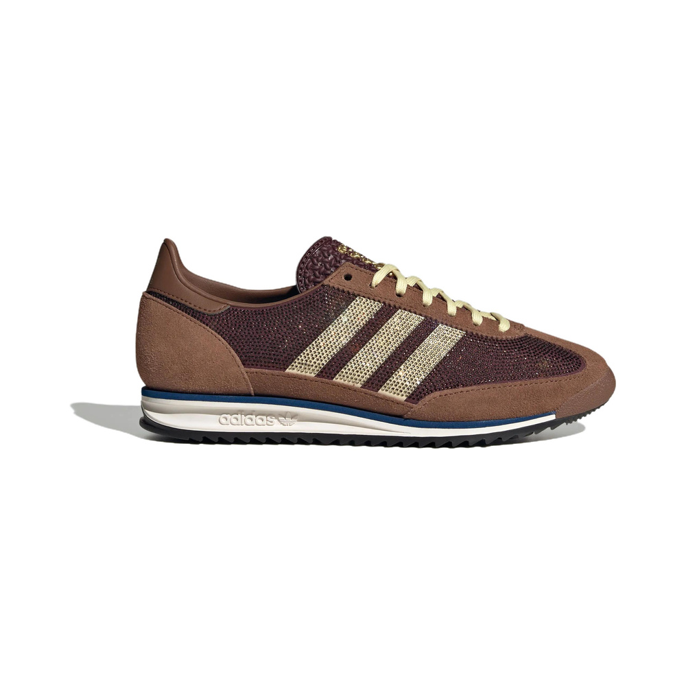Adidas SL 72 'Soft Brown / Yellow / Dark Purple Red Soft Brown / Yellow / Purple Red' Мужские