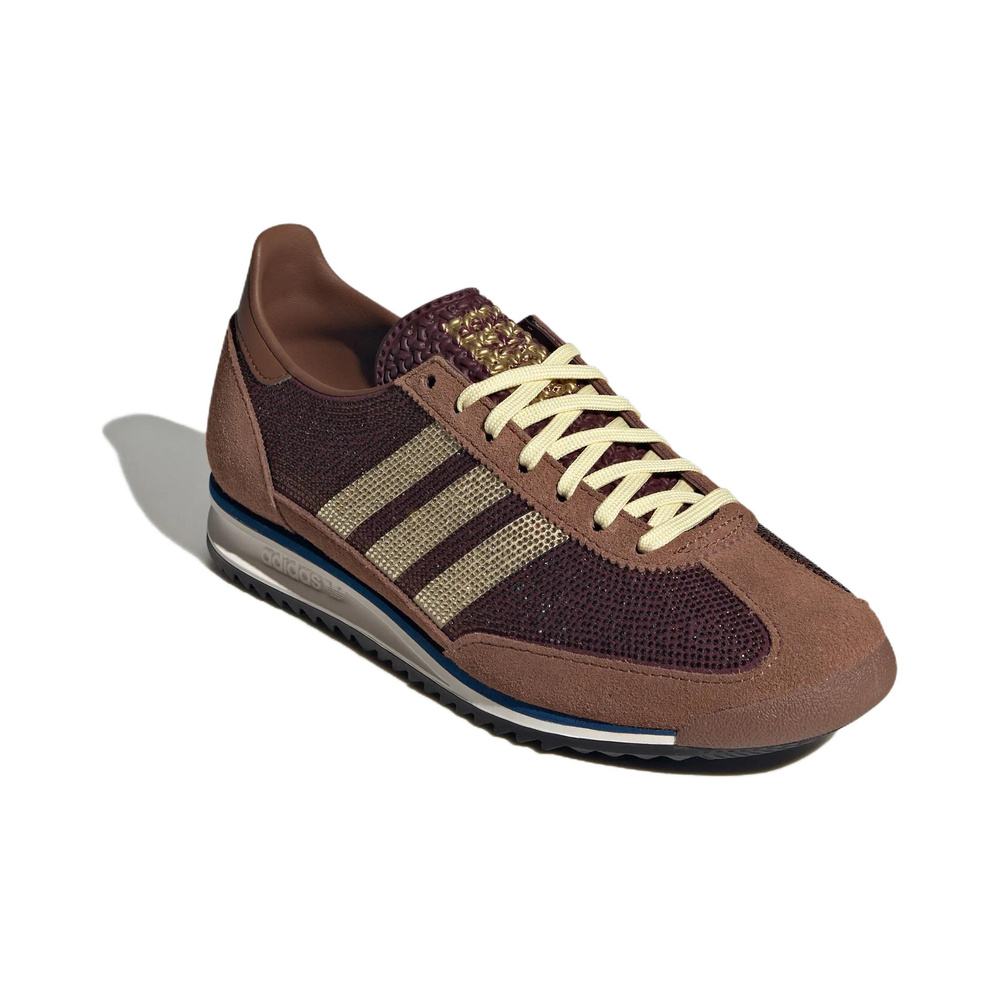 Adidas SL 72 'Soft Brown / Yellow / Dark Purple Red Soft Brown / Yellow / Purple Red' Мужские