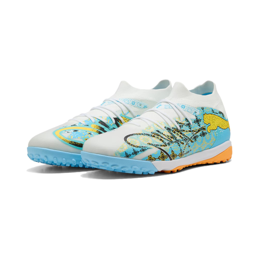 Puma Future 9 'White Bright Light Blue Solar Stream Light Aqua Blue' Мужские