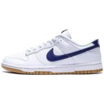 White / Midnight Navy / Metallic Silver / White