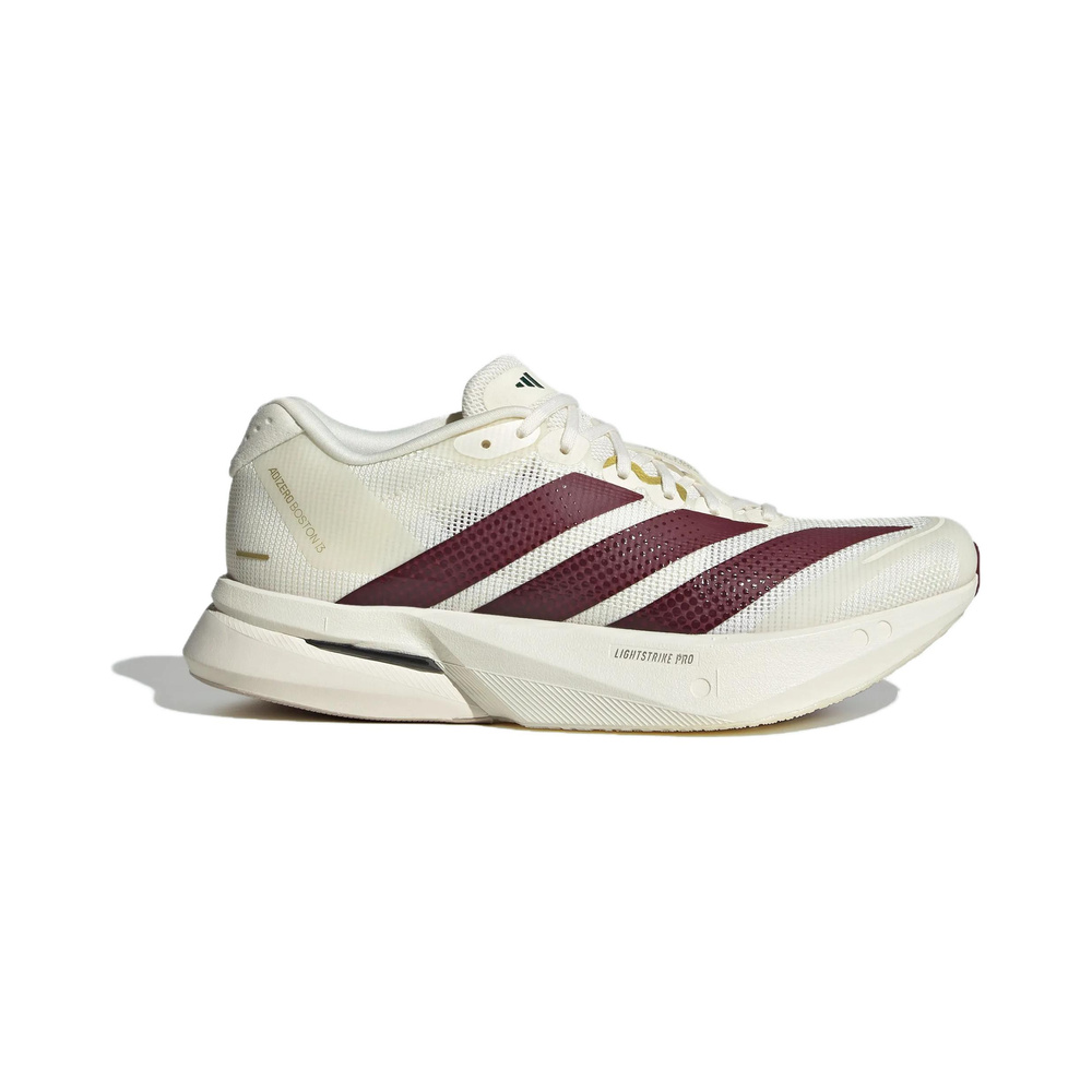 Adidas Adizero Boston 13 'Jade White / Dark Red / Gold' Мужские