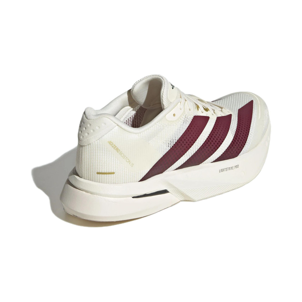 Adidas Adizero Boston 13 'Jade White / Dark Red / Gold' Мужские