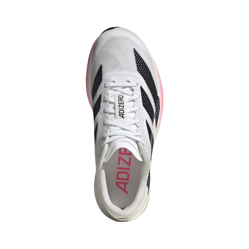 Adidas Adizero Evo SL 'Cloud White / Core Black / Solar Yellow' Женские