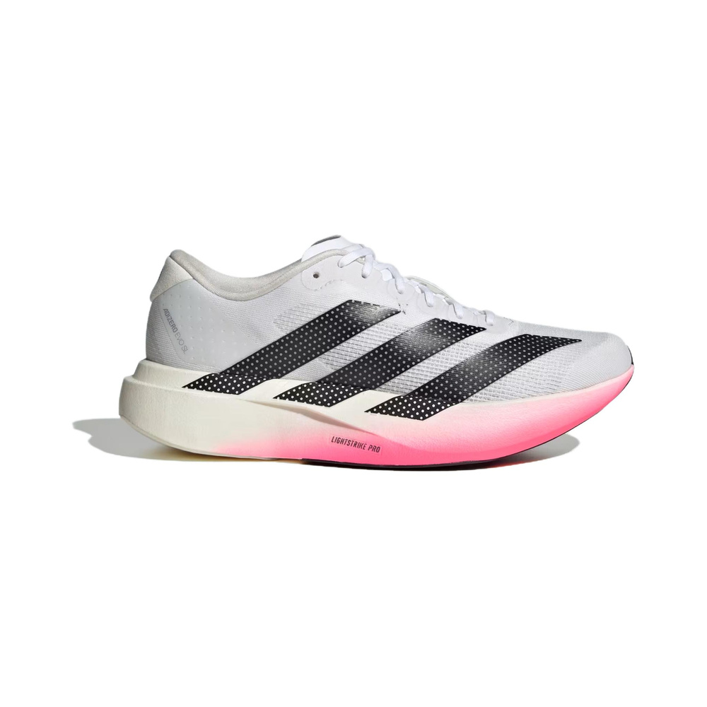 Adidas Adizero Evo SL 'Cloud White / Core Black / Solar Yellow' Женские
