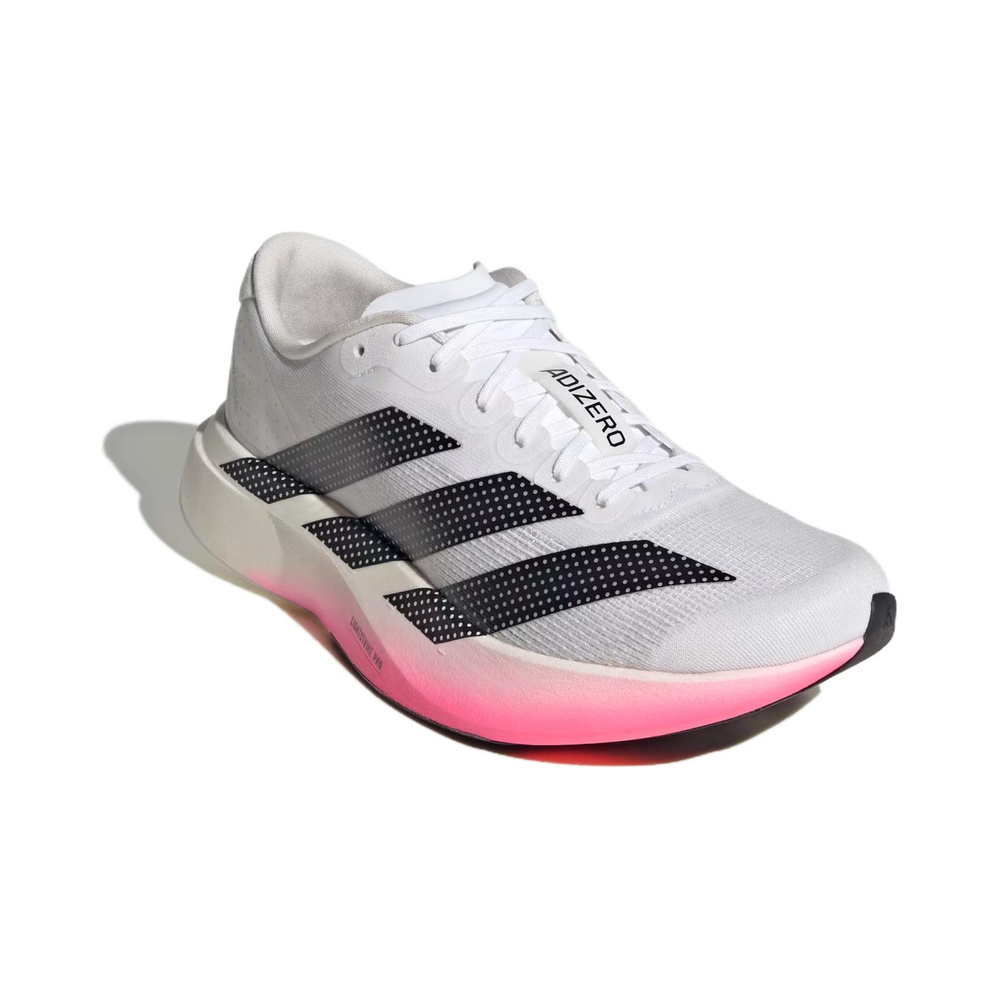Adidas Adizero Evo SL 'Cloud White / Core Black / Solar Yellow' Женские
