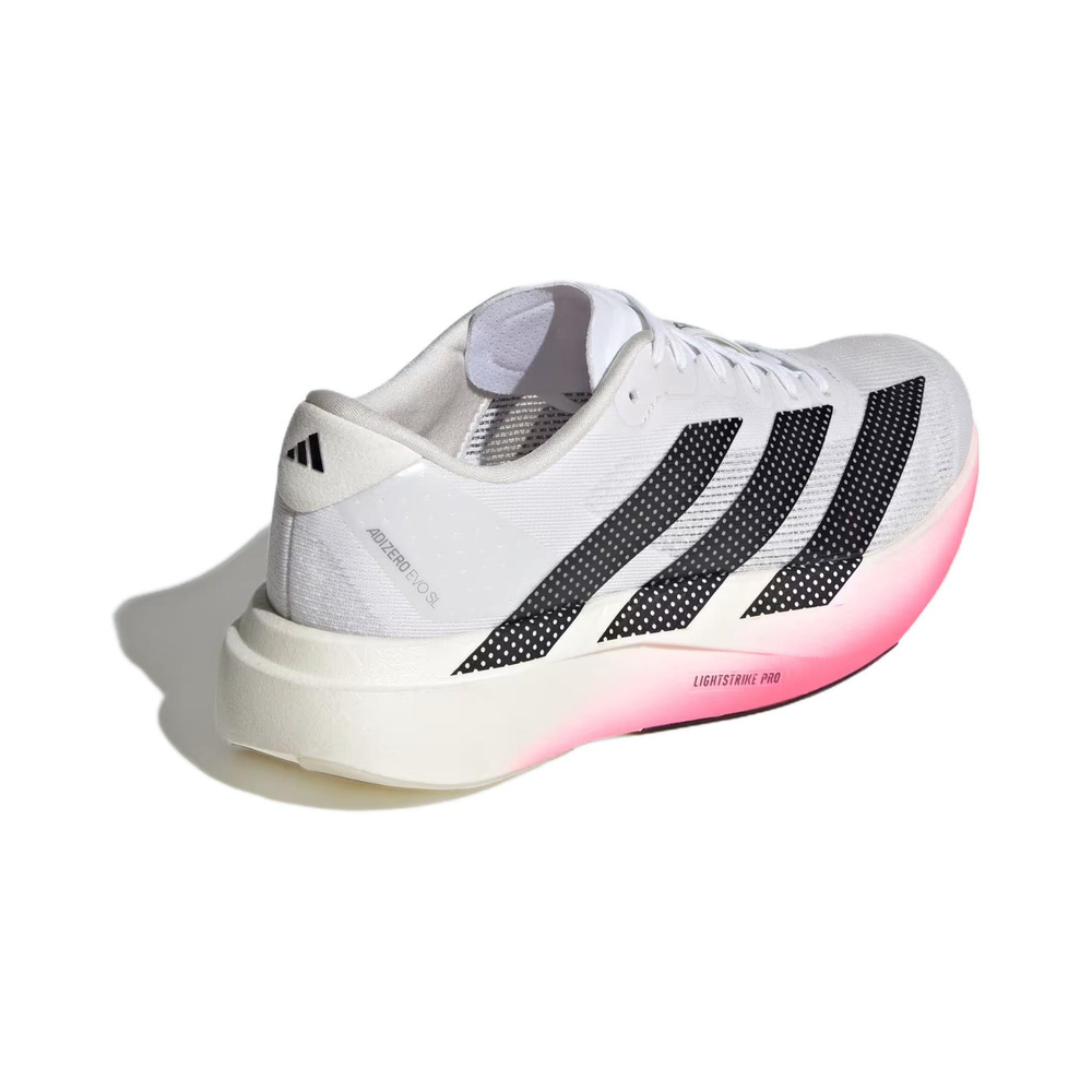 Adidas Adizero Evo SL 'Cloud White / Core Black / Solar Yellow' Женские