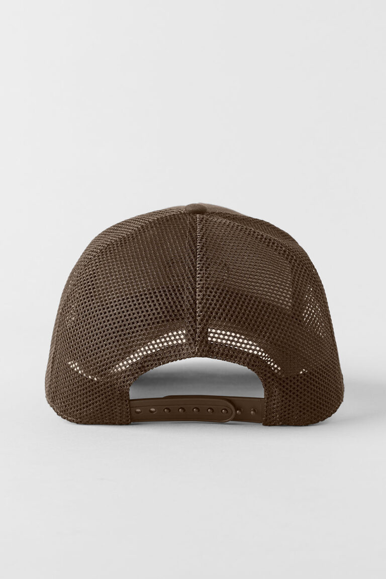 Кепка Alo Yoga District Trucker Hat «Espresso» Унисекс