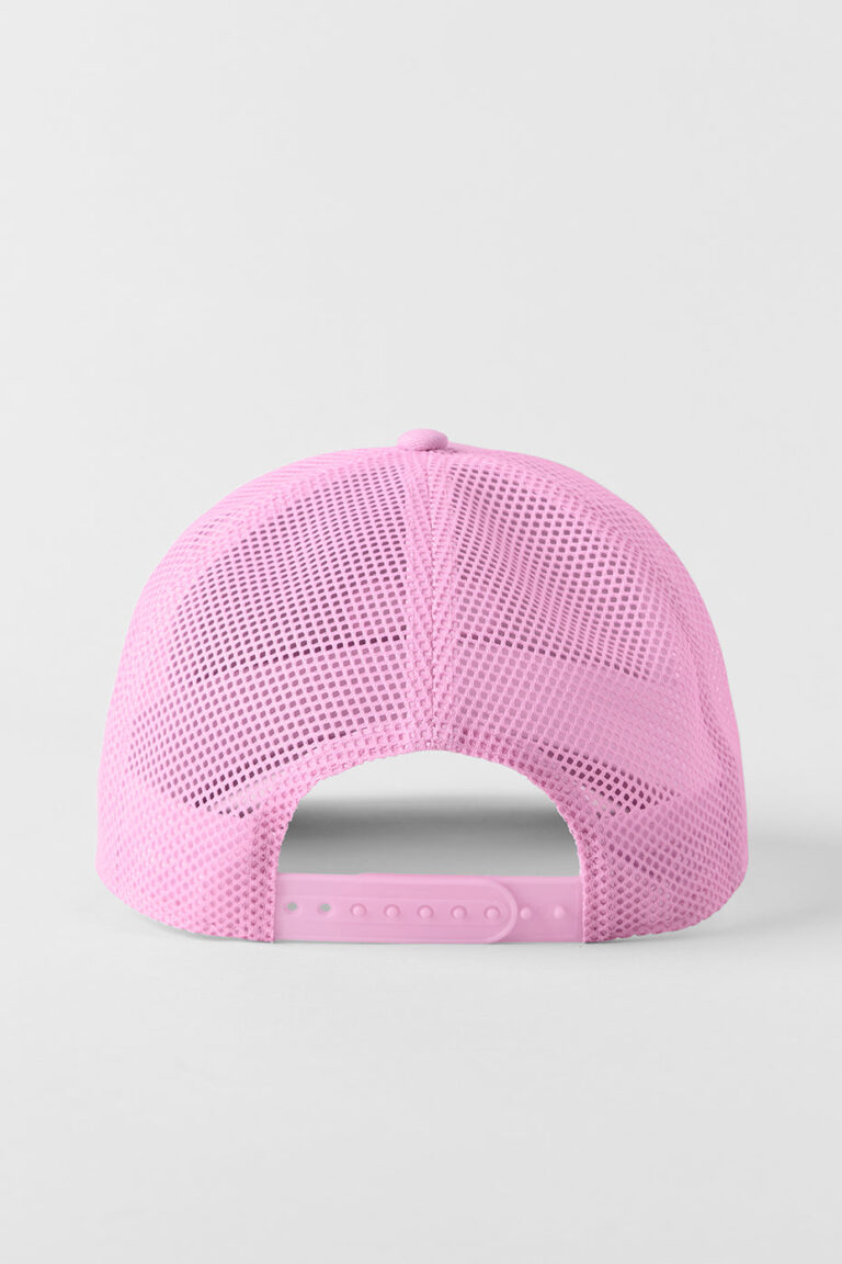 Кепка Alo Yoga District Trucker Hat «Candy Heart Pink» Унисекс