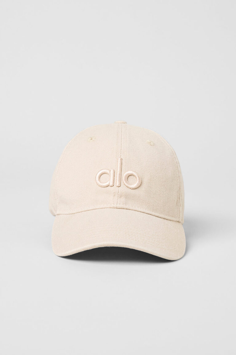 Кепка Alo Yoga Washed Off-Duty Cap «Sand Dollar» Унисекс