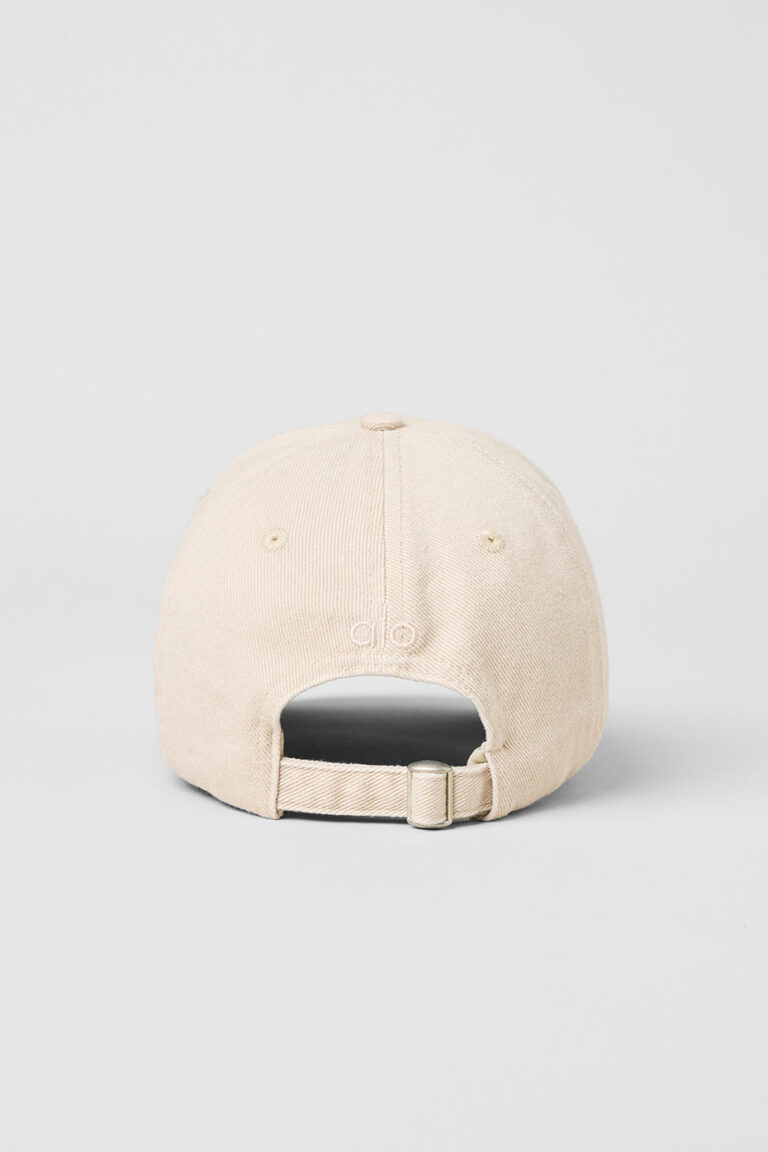 Кепка Alo Yoga Washed Off-Duty Cap «Sand Dollar» Унисекс