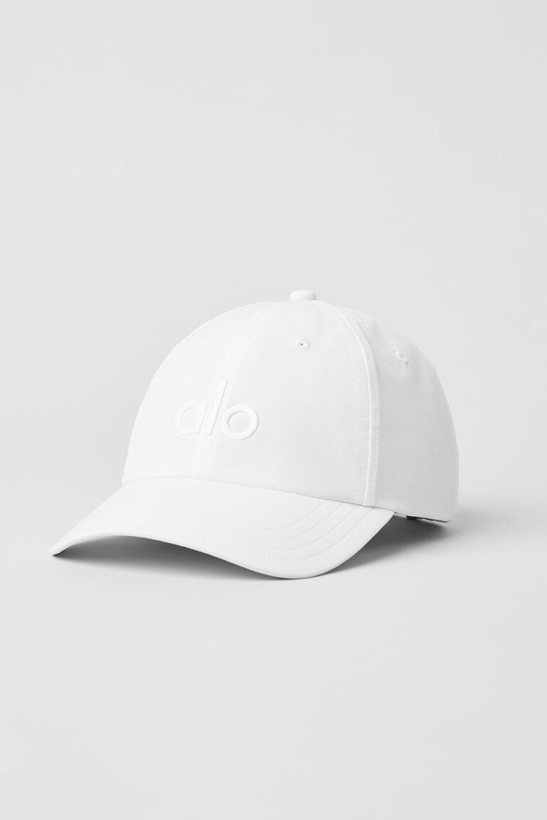 Кепка Alo Yoga Performance Off-Duty Cap «White» Унисекс