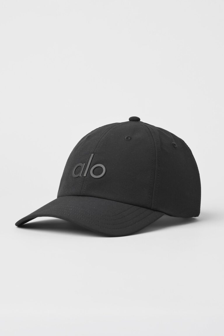 Кепка Alo Yoga Performance Off-Duty Cap «Black» Унисекс