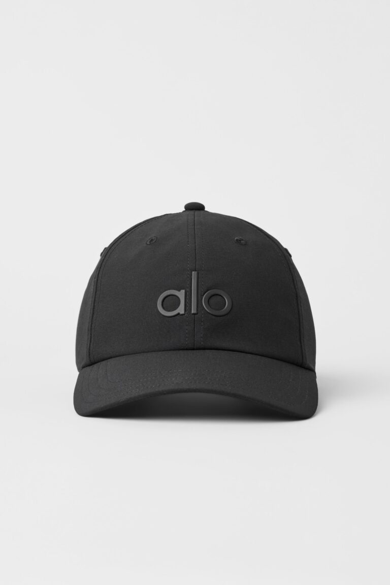 Кепка Alo Yoga Performance Off-Duty Cap «Black» Унисекс