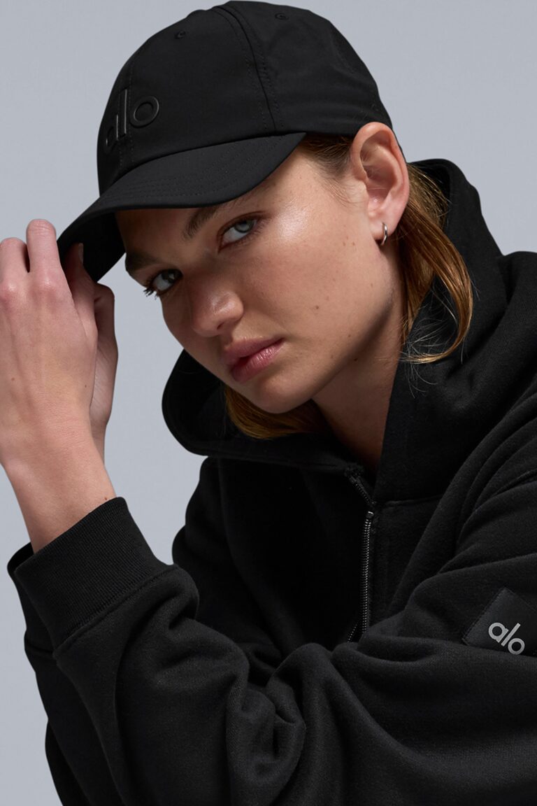 Кепка Alo Yoga Performance Off-Duty Cap «Black» Унисекс