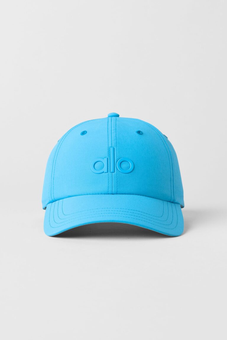 Кепка Alo Yoga Performance Off-Duty Cap «Azure Blue» Унисекс