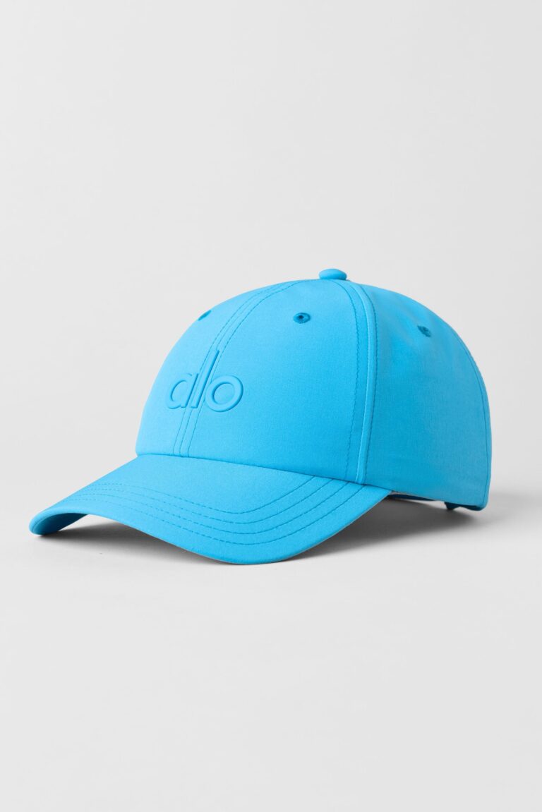 Кепка Alo Yoga Performance Off-Duty Cap «Azure Blue» Унисекс
