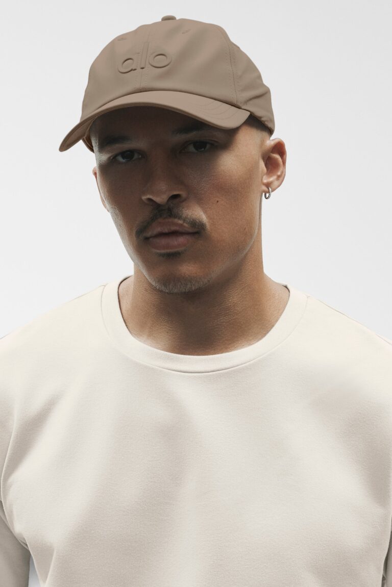 Кепка Alo Yoga Performance Off-Duty Cap «Gravel» Унисекс