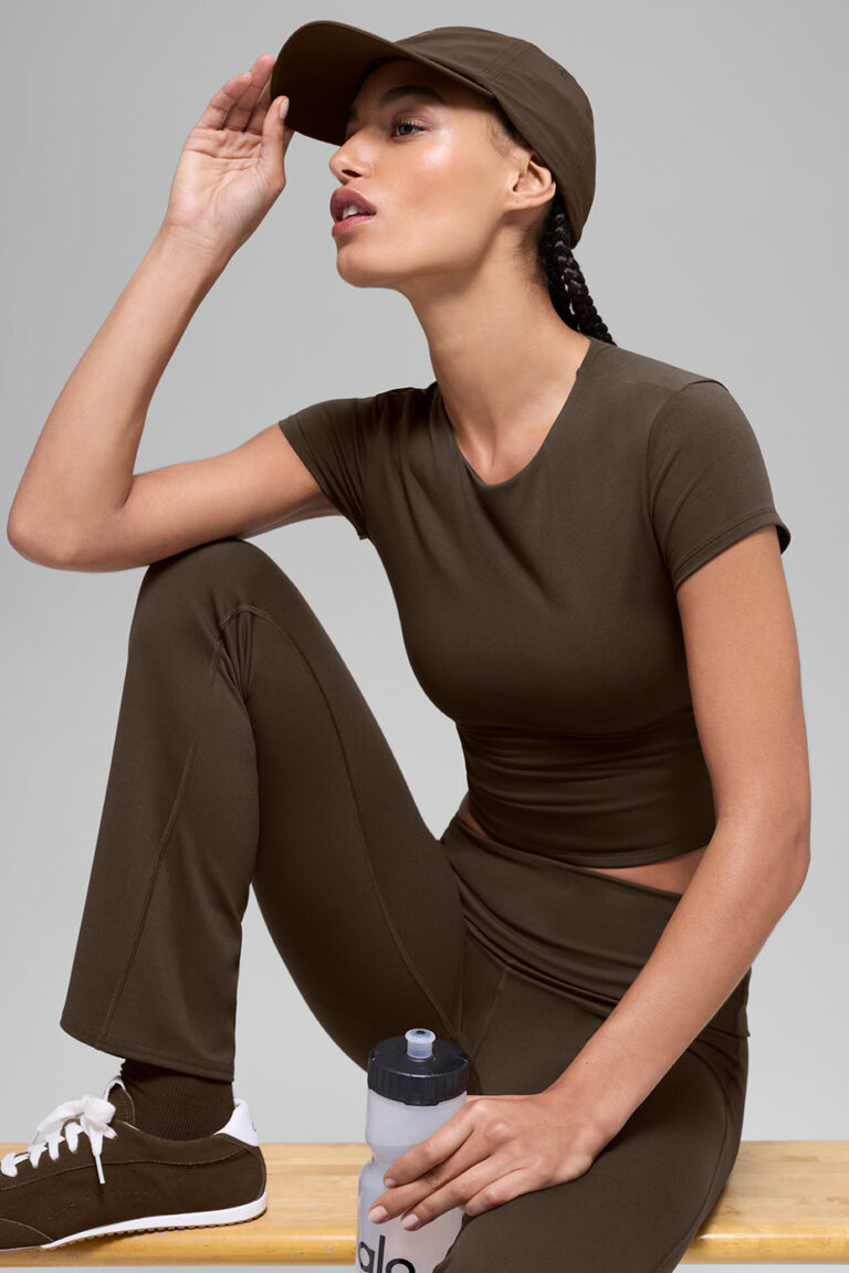Кепка Alo Yoga Performance Off-Duty Cap «Espresso» Унисекс