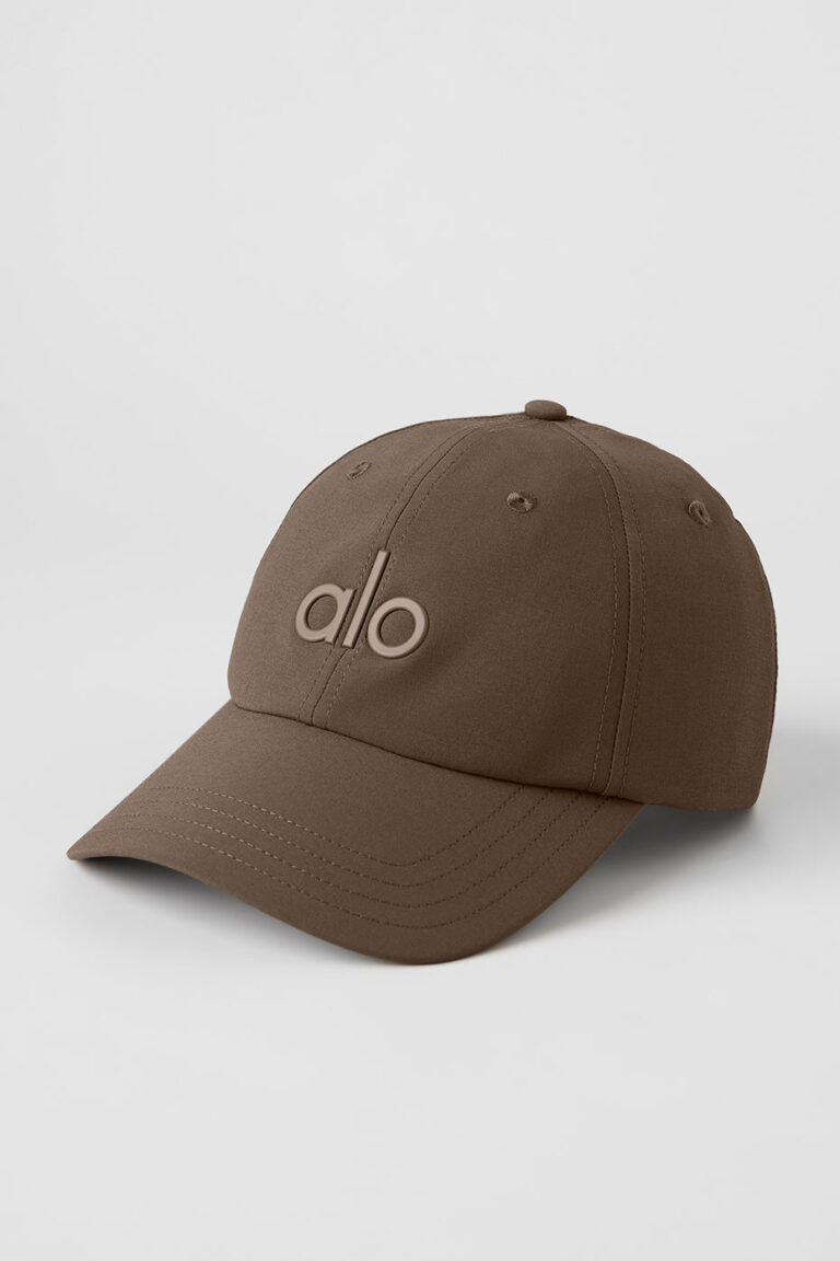 Кепка Alo Yoga Performance Off-Duty Cap «Espresso» Унисекс