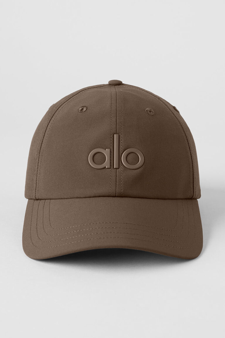 Кепка Alo Yoga Performance Off-Duty Cap «Espresso» Унисекс