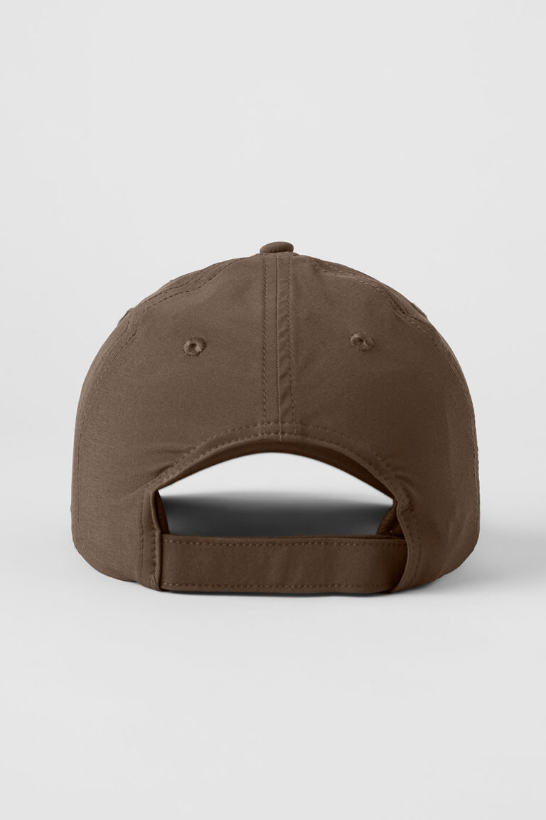 Кепка Alo Yoga Performance Off-Duty Cap «Espresso» Унисекс