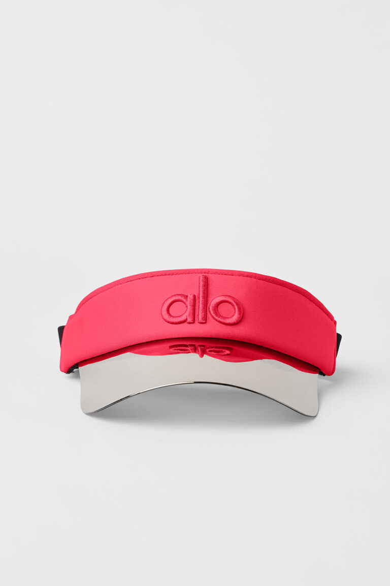 Козырёк Alo Yoga Airlift Solar Visor «Candy Red» Унисекс