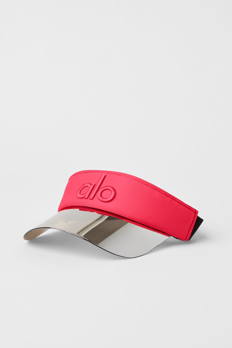 Козырёк Alo Yoga Airlift Solar Visor «Candy Red» Унисекс