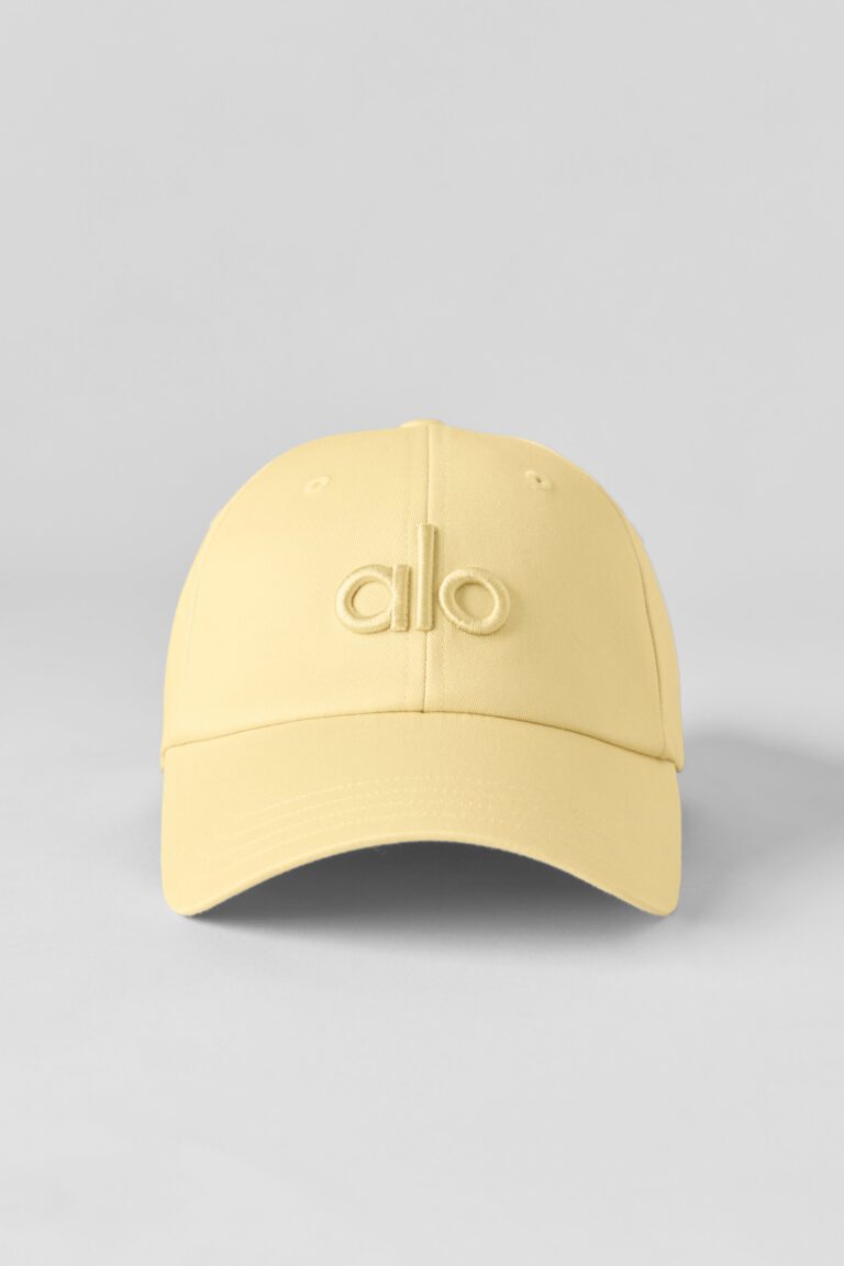 Кепка Alo Yoga Off-Duty Cap «Warm Butter» Унисекс